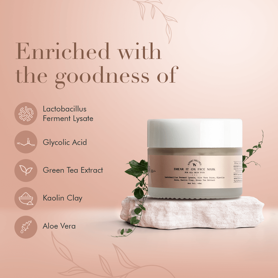 Smear It On Face Mask