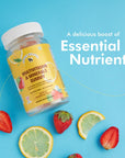 Sonnet Wellness Multivitamin Gummies | Vitamin A, C D, E, B12, Folate, Zinc | Strong Bones | Growth & Development | Metabolism | Energy | Blood Regulation | Immunity | Vegan | 30 Gummies | Pack of 3