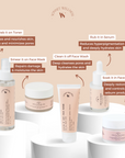 AM:PM Skincare Ritual (100gms + 45ml + 100ml + 30ml + 45ml)